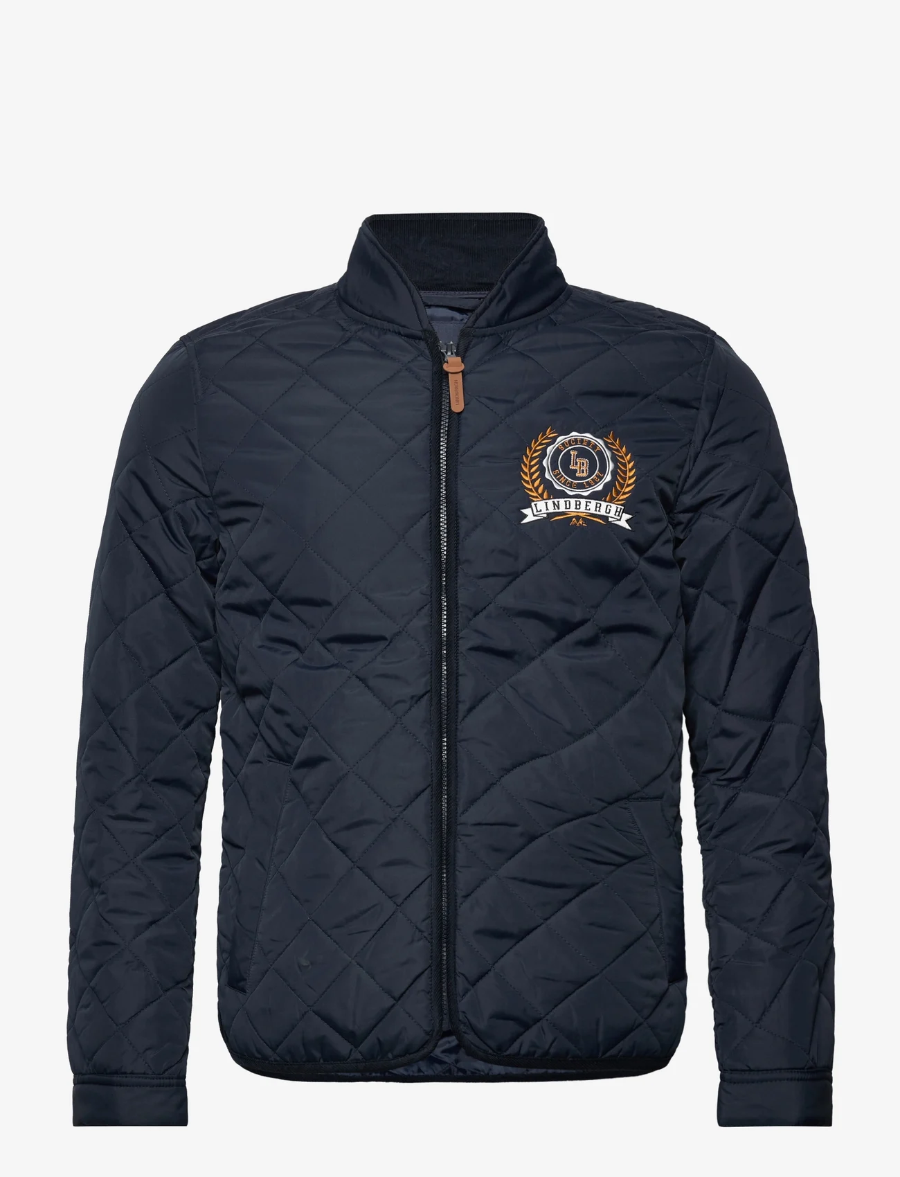 Lindbergh - Quilted city jacket - spring jackets - navy - 0