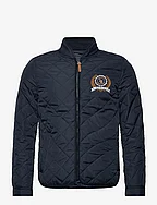 Quilted city jacket - NAVY