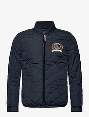 Lindbergh - Quilted city jacket - vårjackor - navy - 0