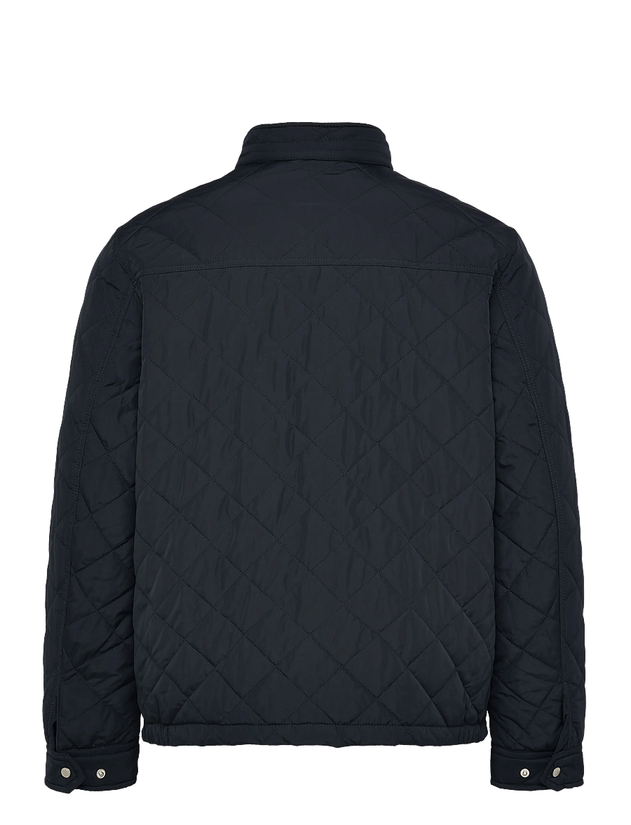 Lindbergh - Classic quilted jacket - fall jackets - dk navy - 2