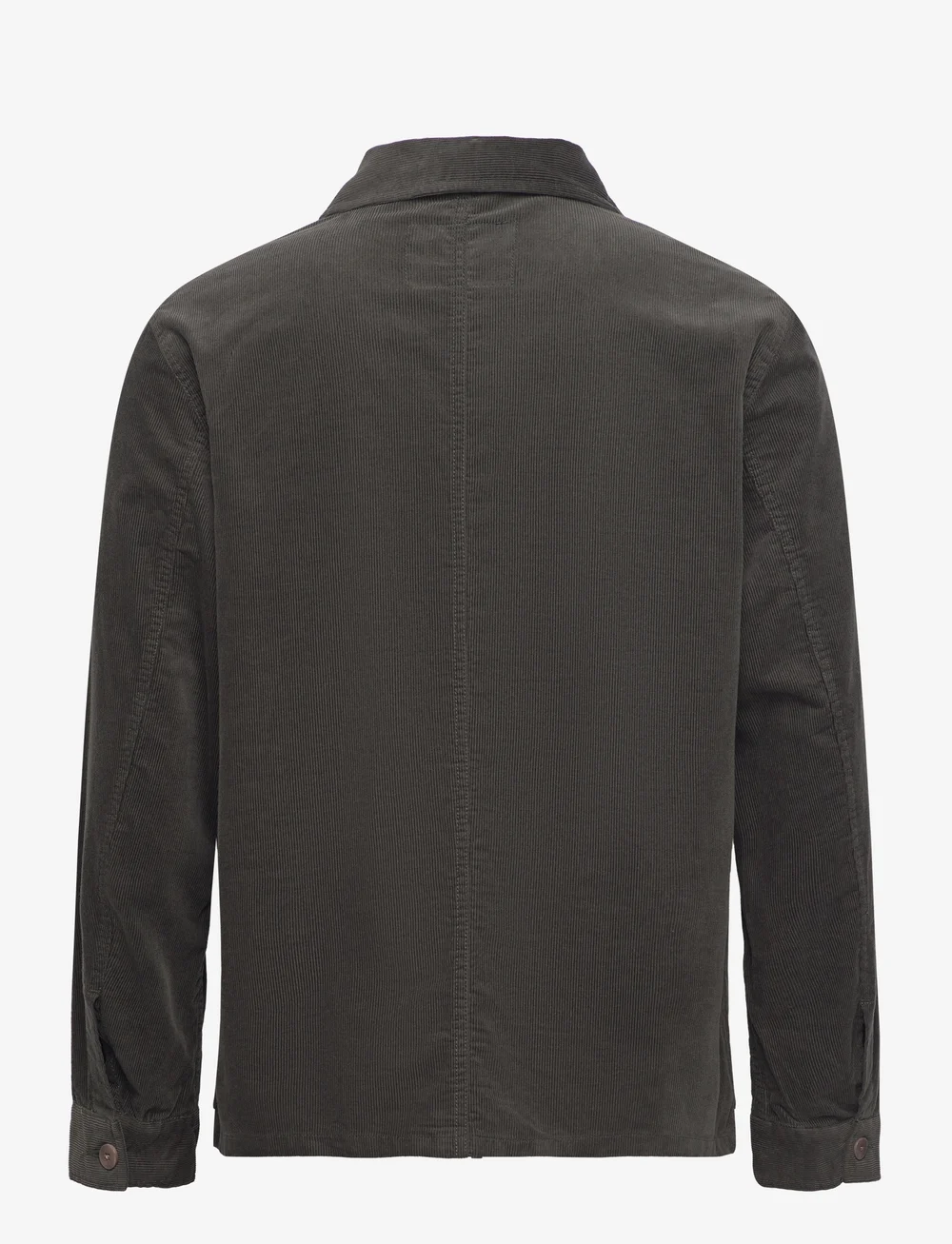 Lindbergh - Zip through corduroy overshirt - full zip tröjor - dk army - 2