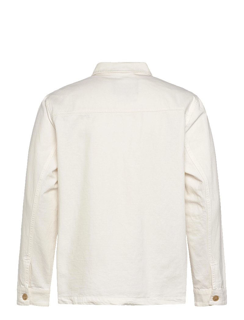 Lindbergh - Linen blend overshirt - kollektioner - off white - 1