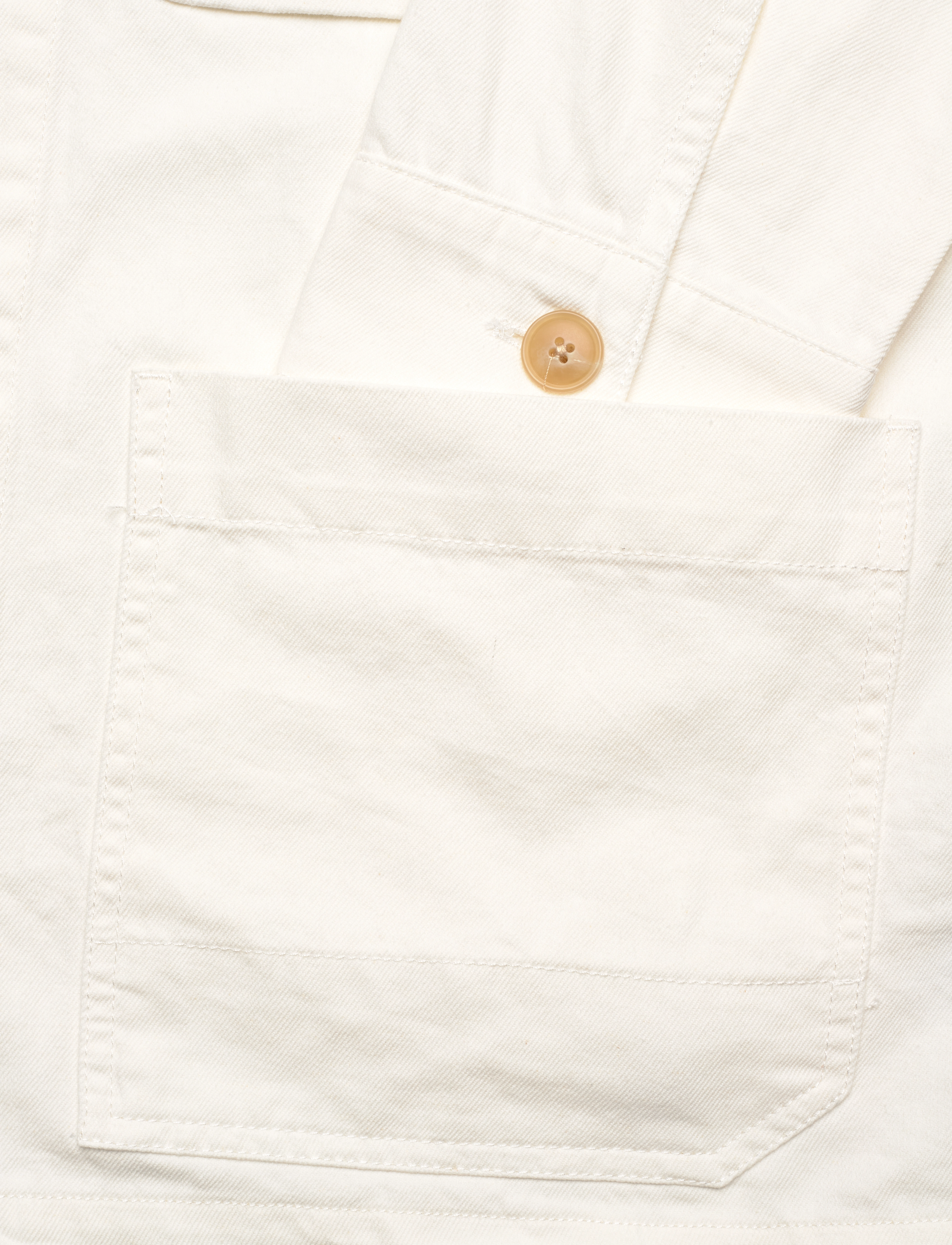 Lindbergh - Linen blend overshirt - off white - 3
