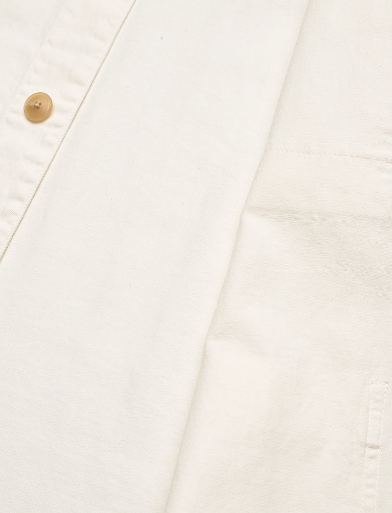 Lindbergh - Linen blend overshirt - kollektioner - off white - 4