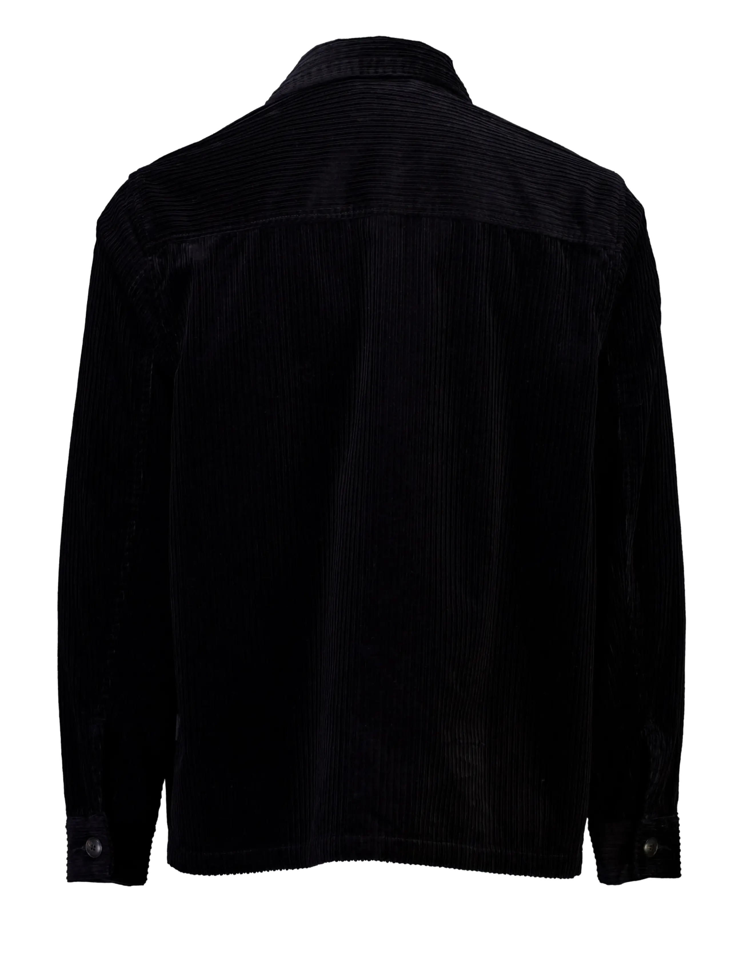 Lindbergh - Corduroy overshirt - kollektsioonid - black - 1