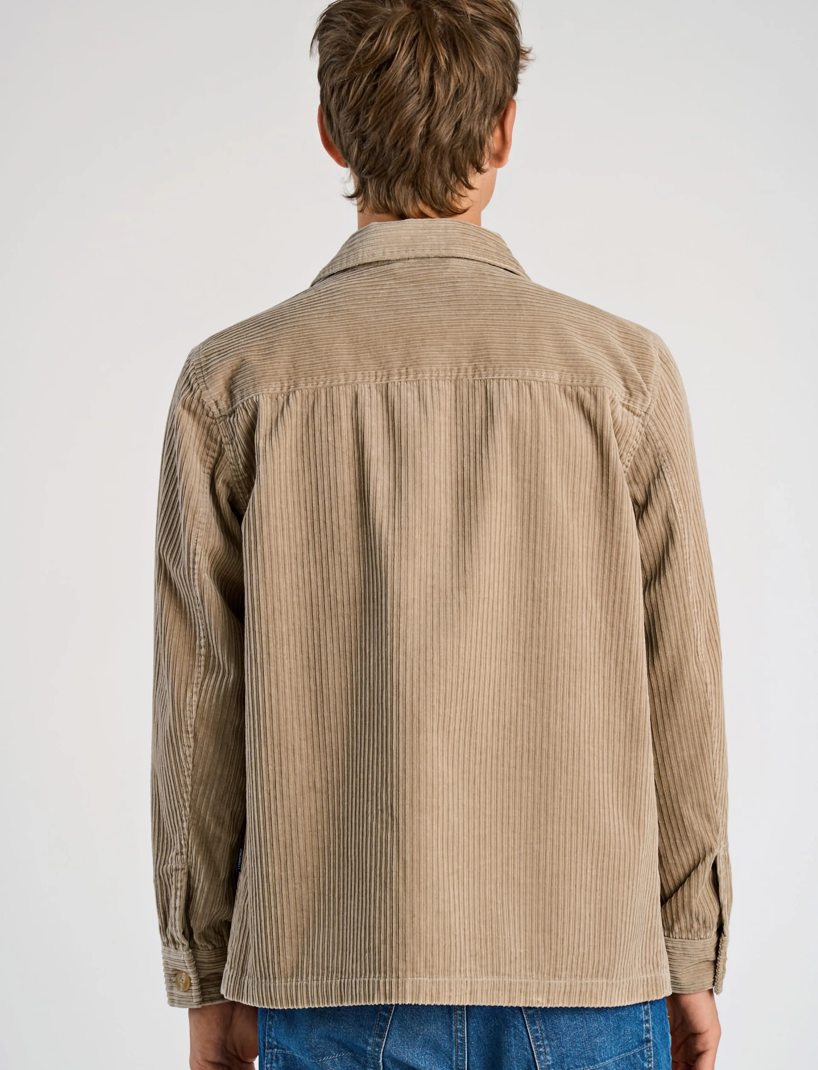 Lindbergh Corduroy Overshirt overshirts herr – bild 3