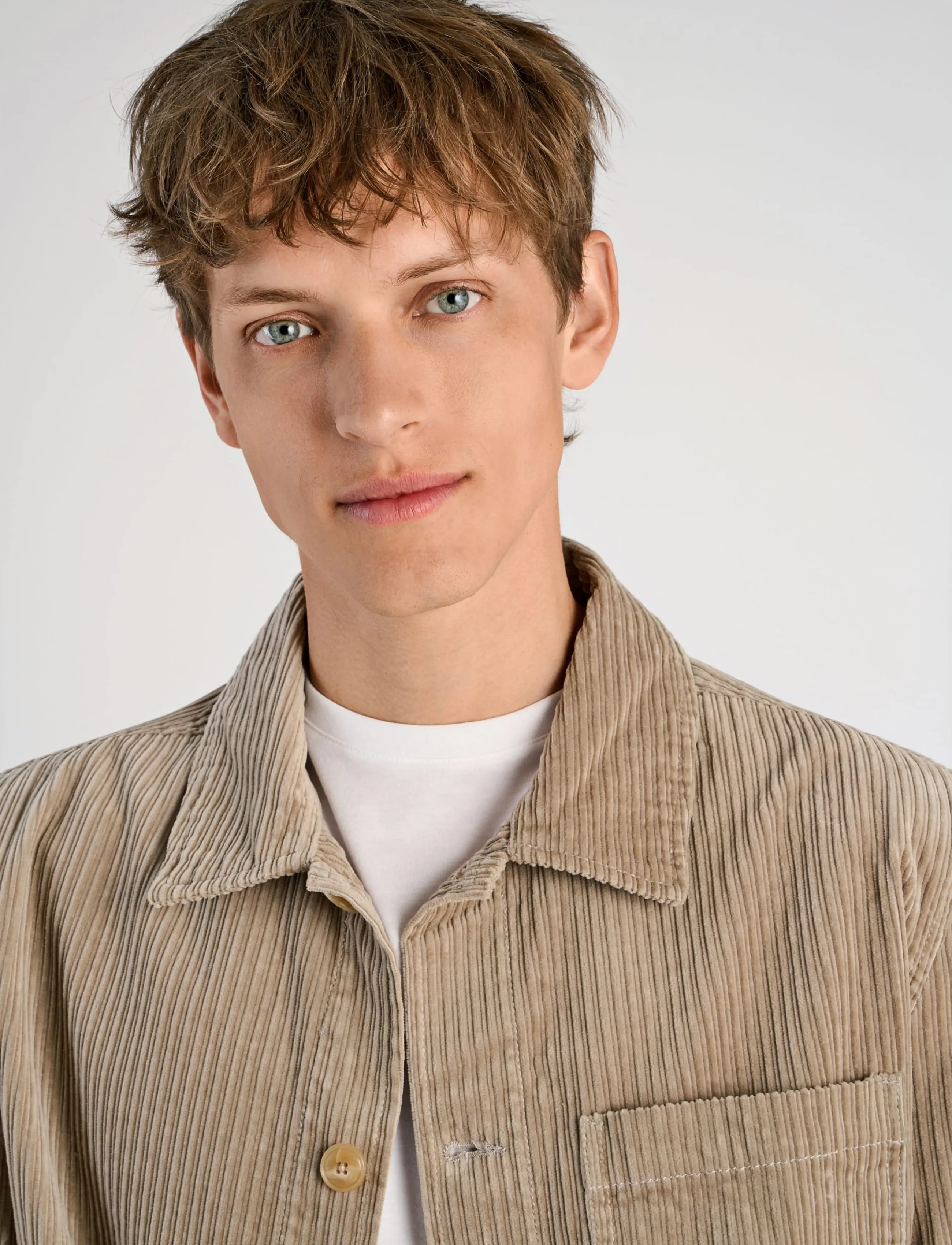 Lindbergh Corduroy Overshirt overshirts herr – bild 4