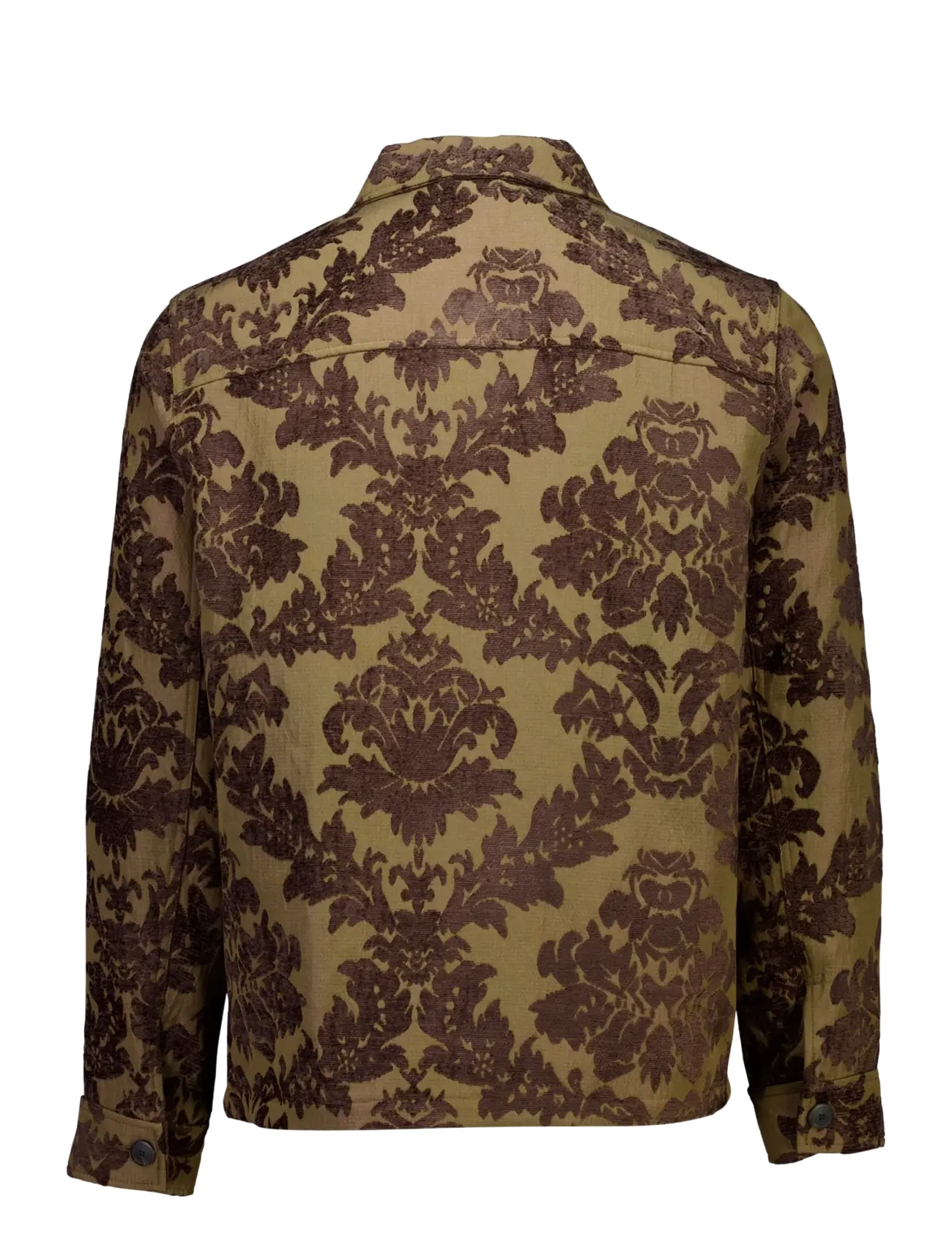 Lindbergh - Jacquard overshirt - kollektsioonid - dusty brown - 2