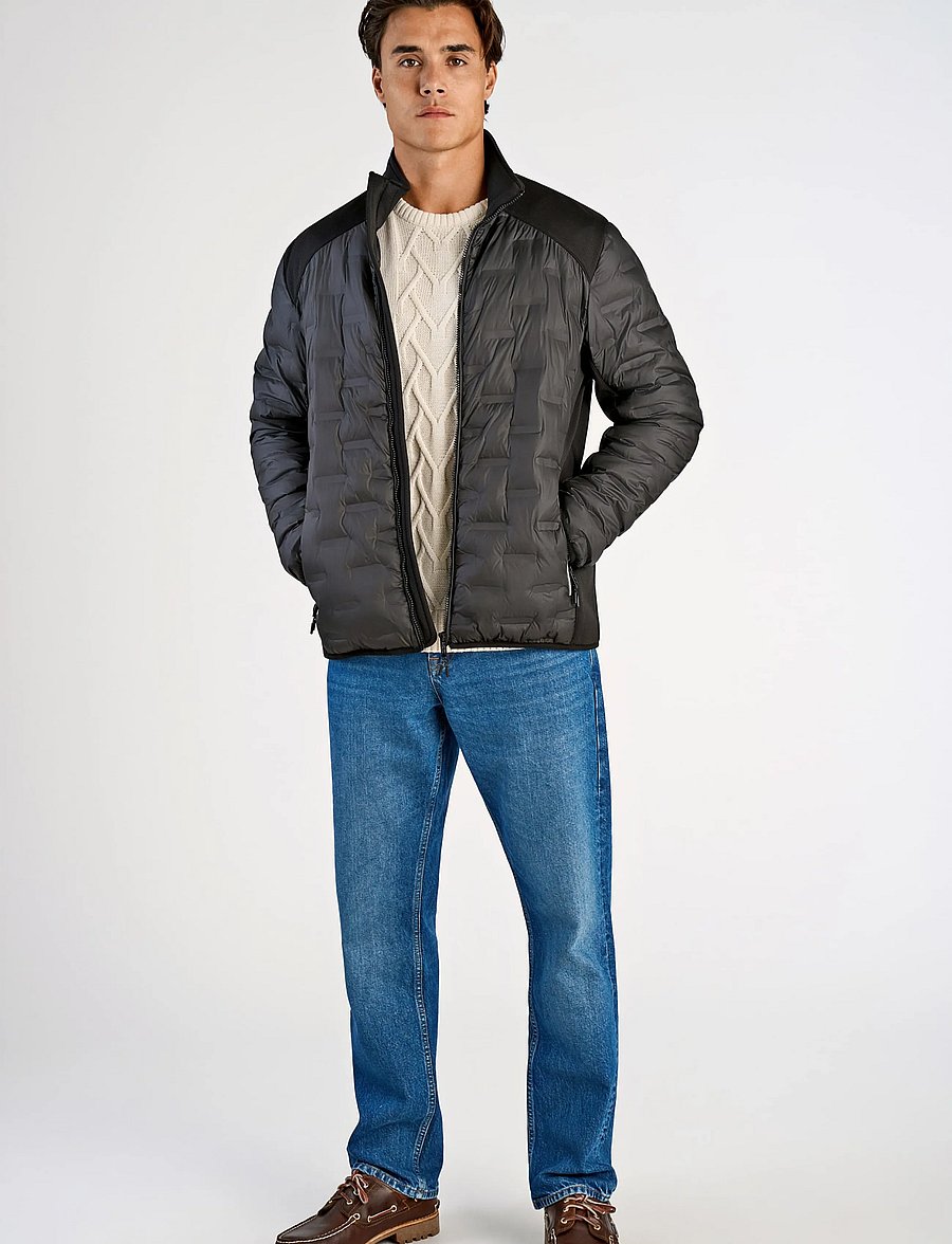 Lindbergh - Functional hybrid jacket - hybrid-jacken - black - 0