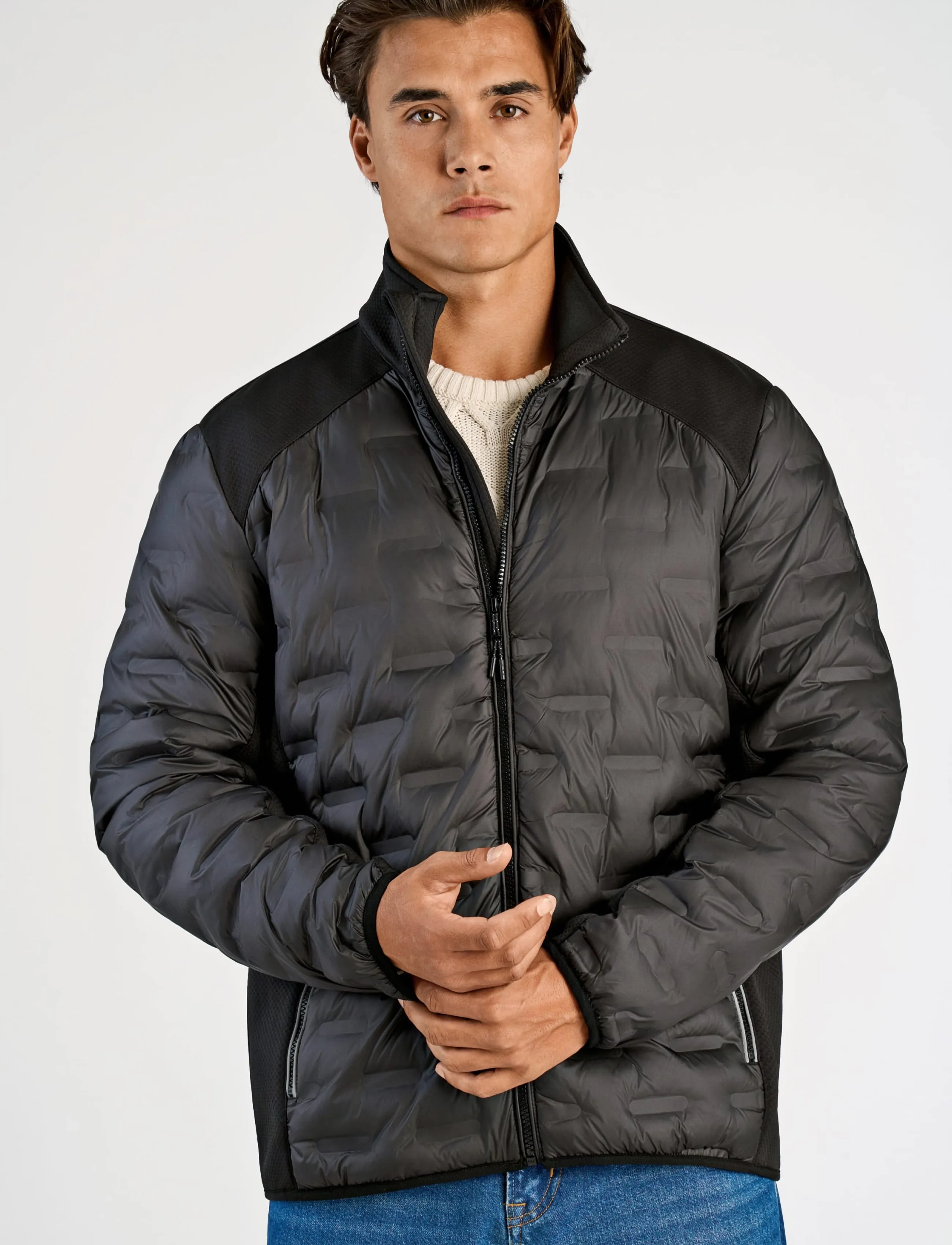 Lindbergh - Functional hybrid jacket - hübriidjoped - black - 3