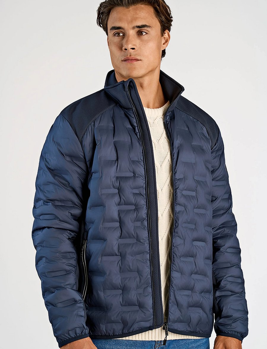 Lindbergh - Functional hybrid jacket - hybrid-jacken - navy - 3