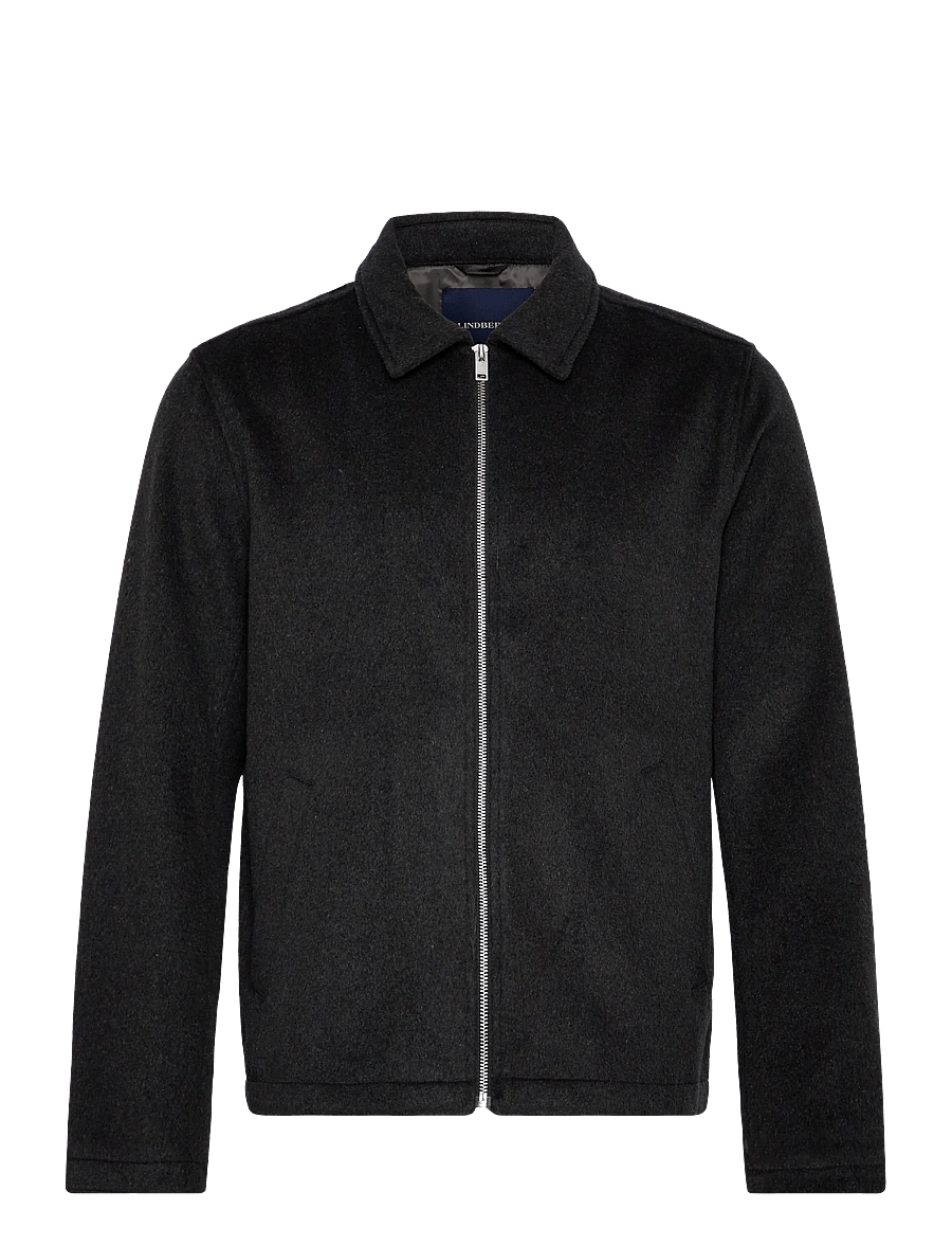 Lindbergh - Wool blend blouson - jacken - black - 1