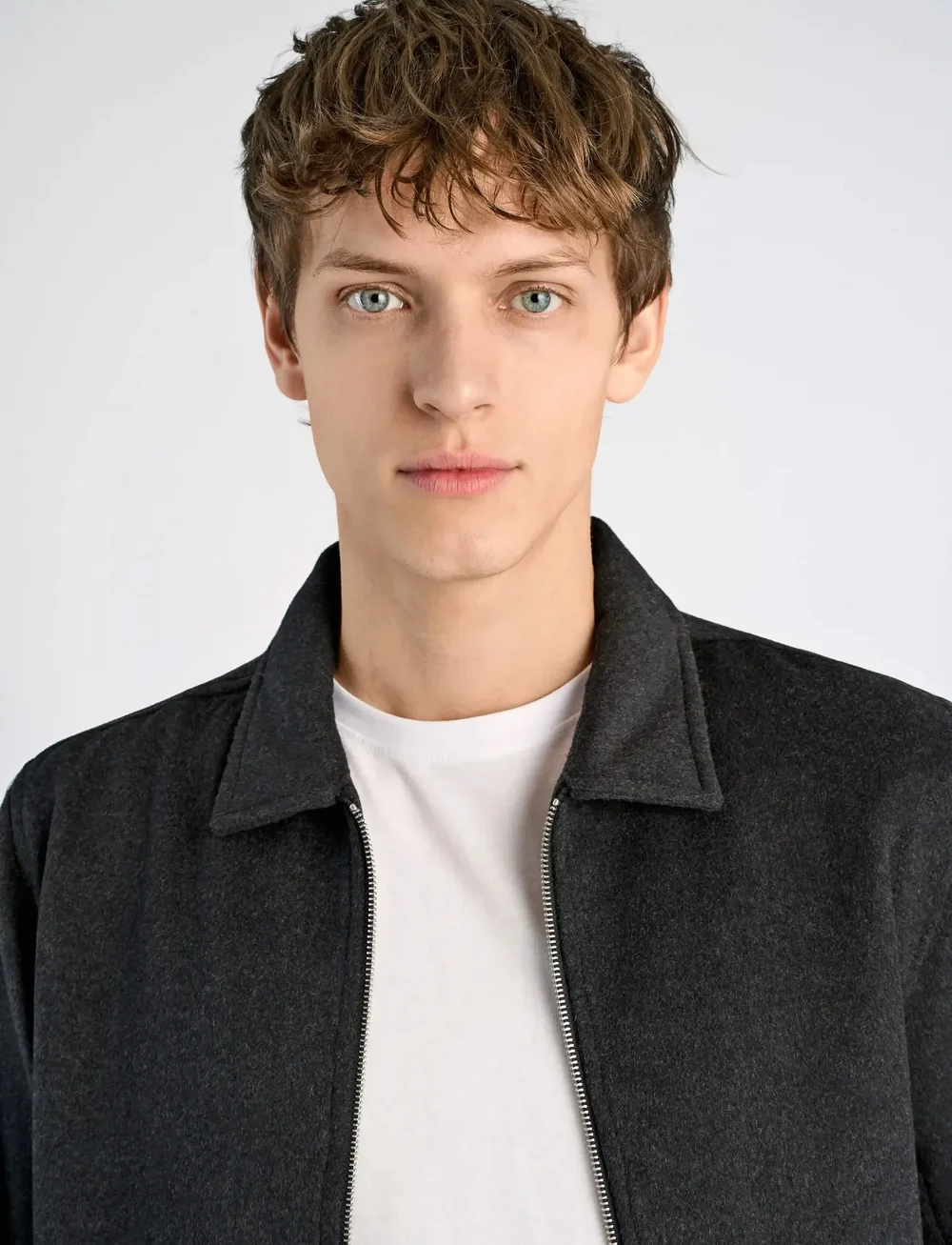 Lindbergh - Wool blend blouson - winter jackets - black - 3