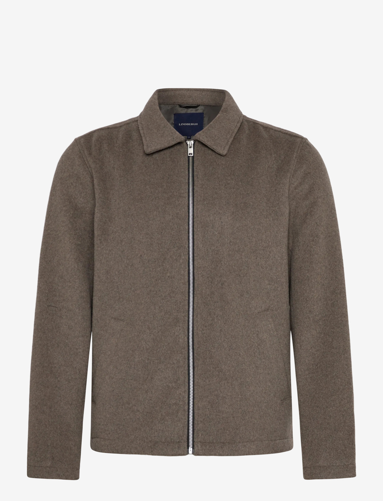 Lindbergh - Wool blend blouson - efterårsjakker - dk sand - 0