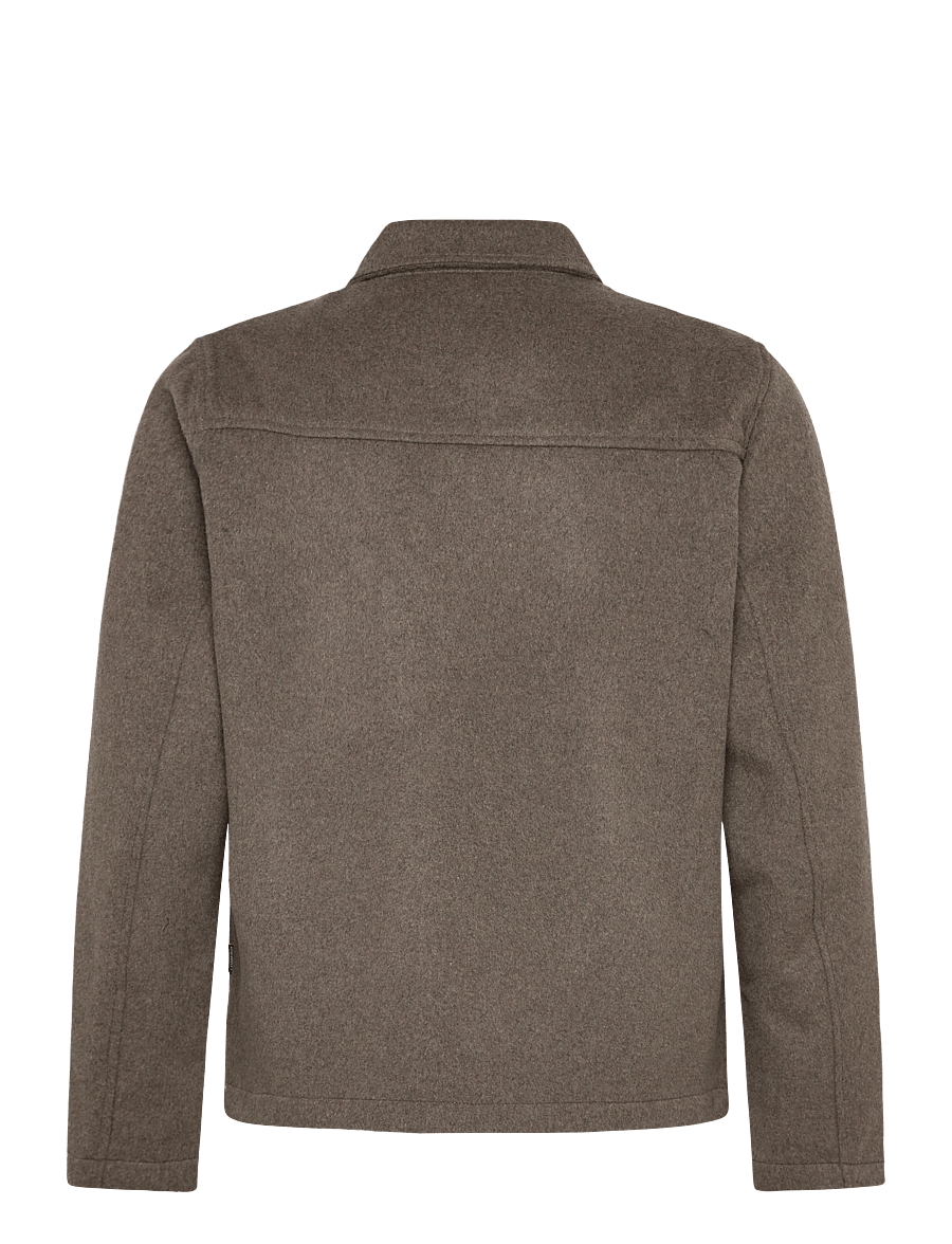 Lindbergh - Wool blend blouson - jacken - dk sand - 2