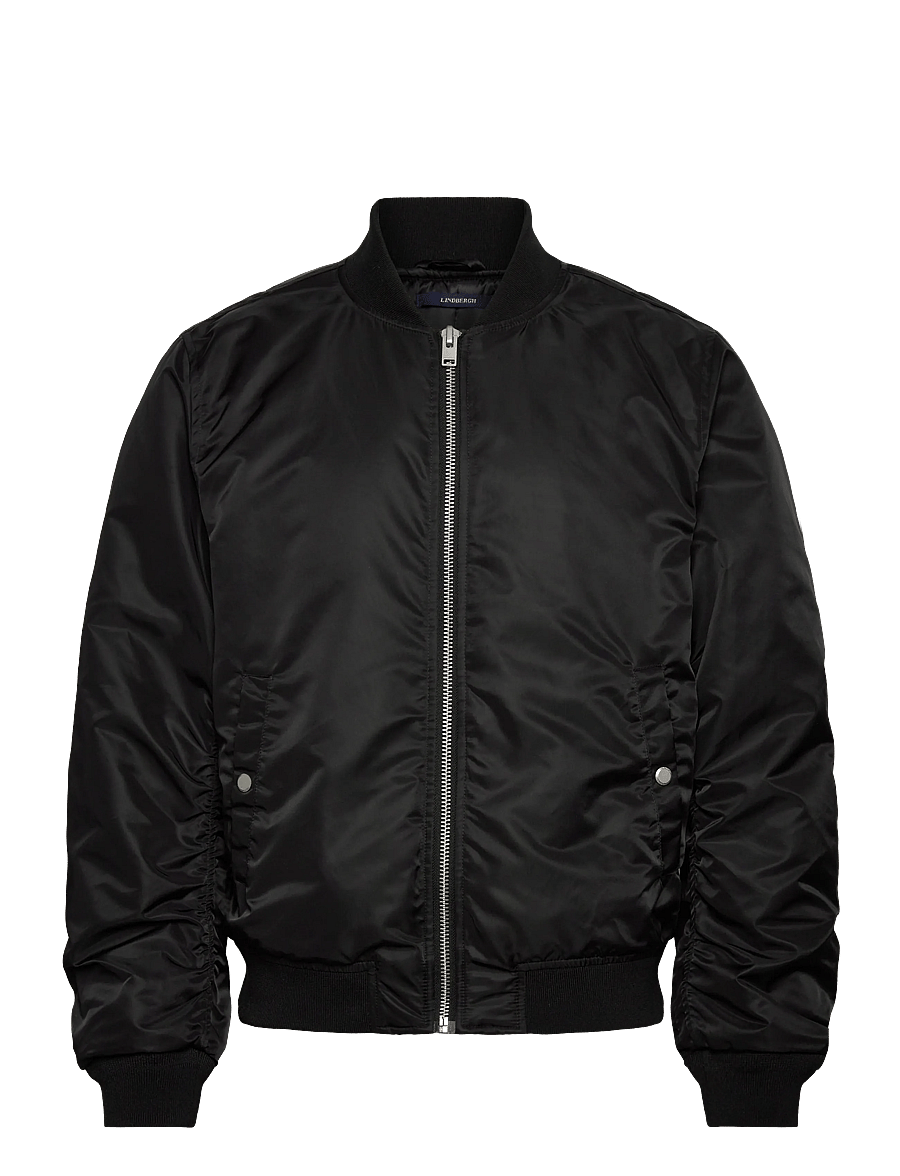 Lindbergh - Padded bomber jacket - sügisjoped - black - 1