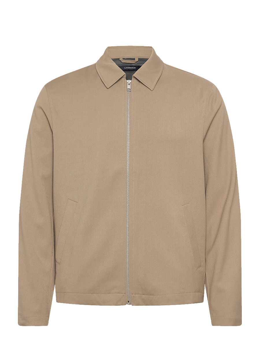Lindbergh - Stretch twill blouson - herbstjacken - sand - 1