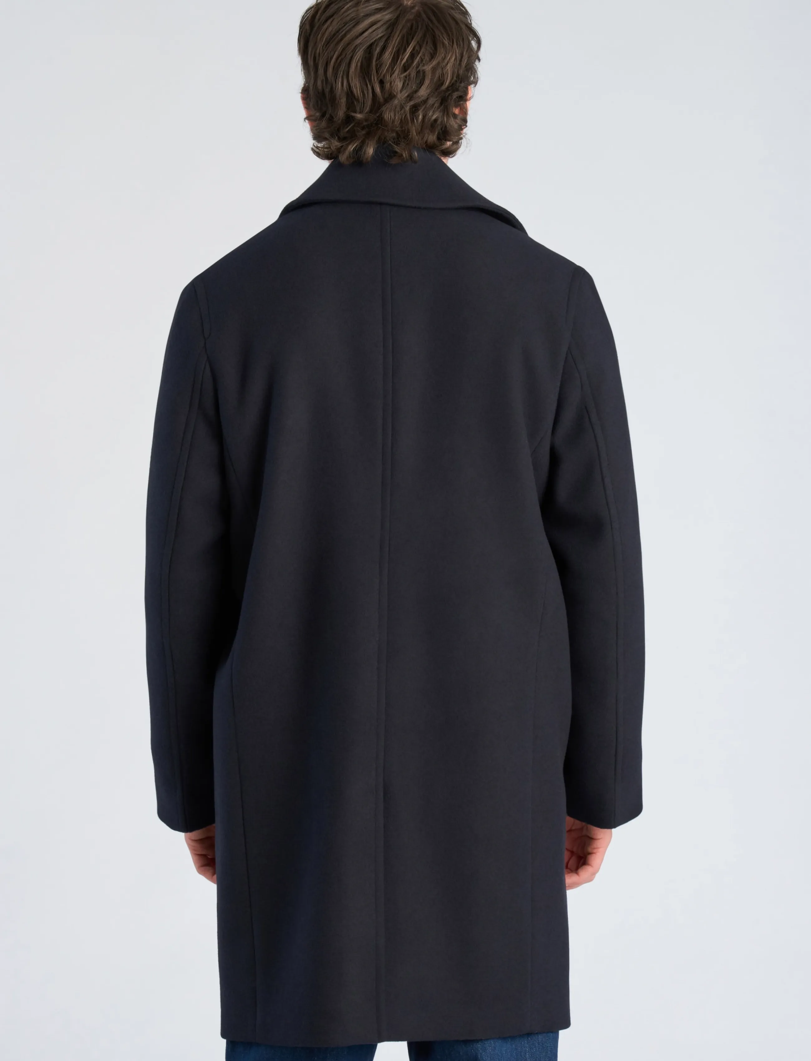 Lindbergh - Wool blend coat - dk navy - 4