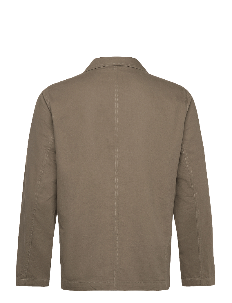 Lindbergh - Linen blend casual blazer - shop efter anledning - dk dusty olive - 1
