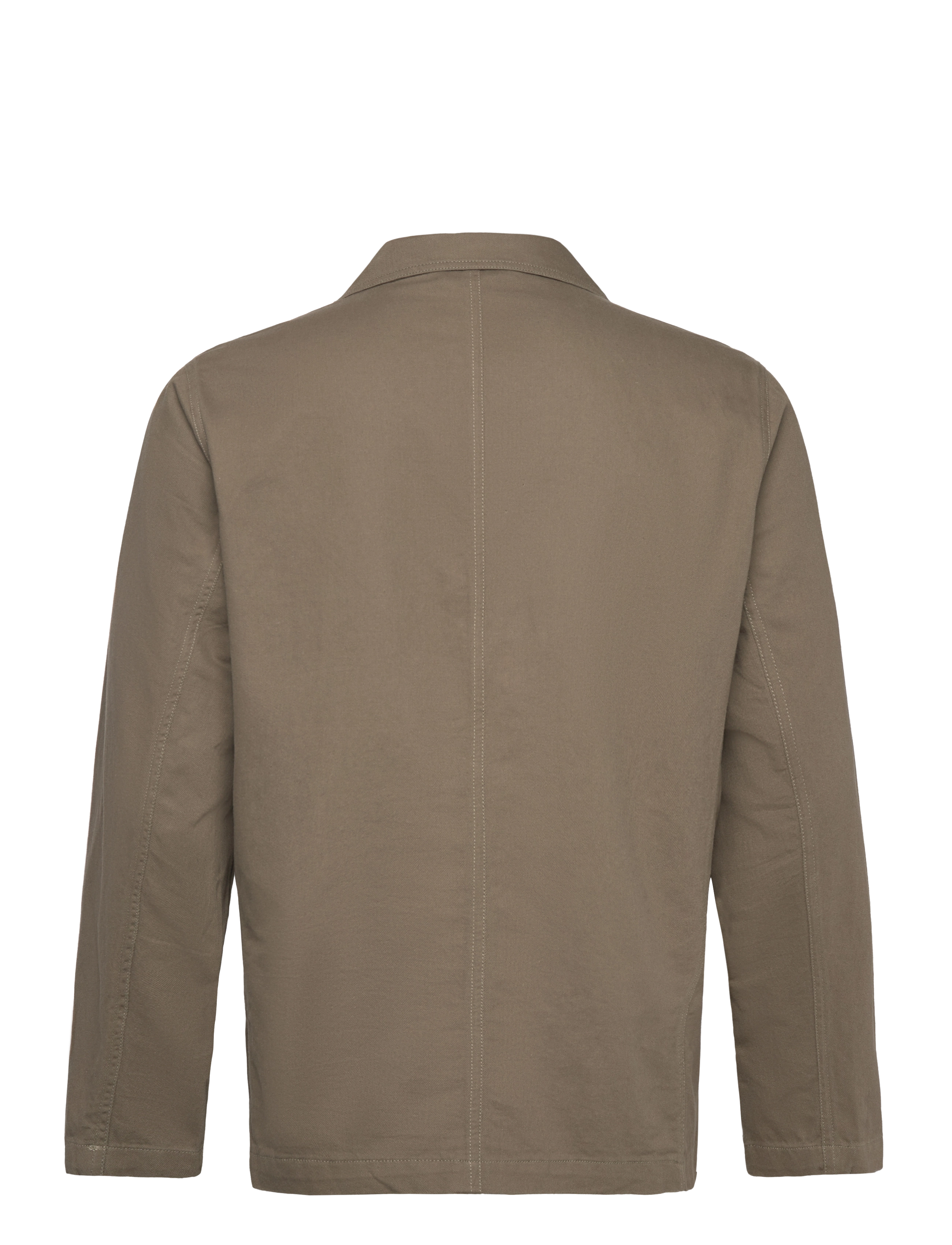 Lindbergh - Linen blend casual blazer - dk dusty olive - 1