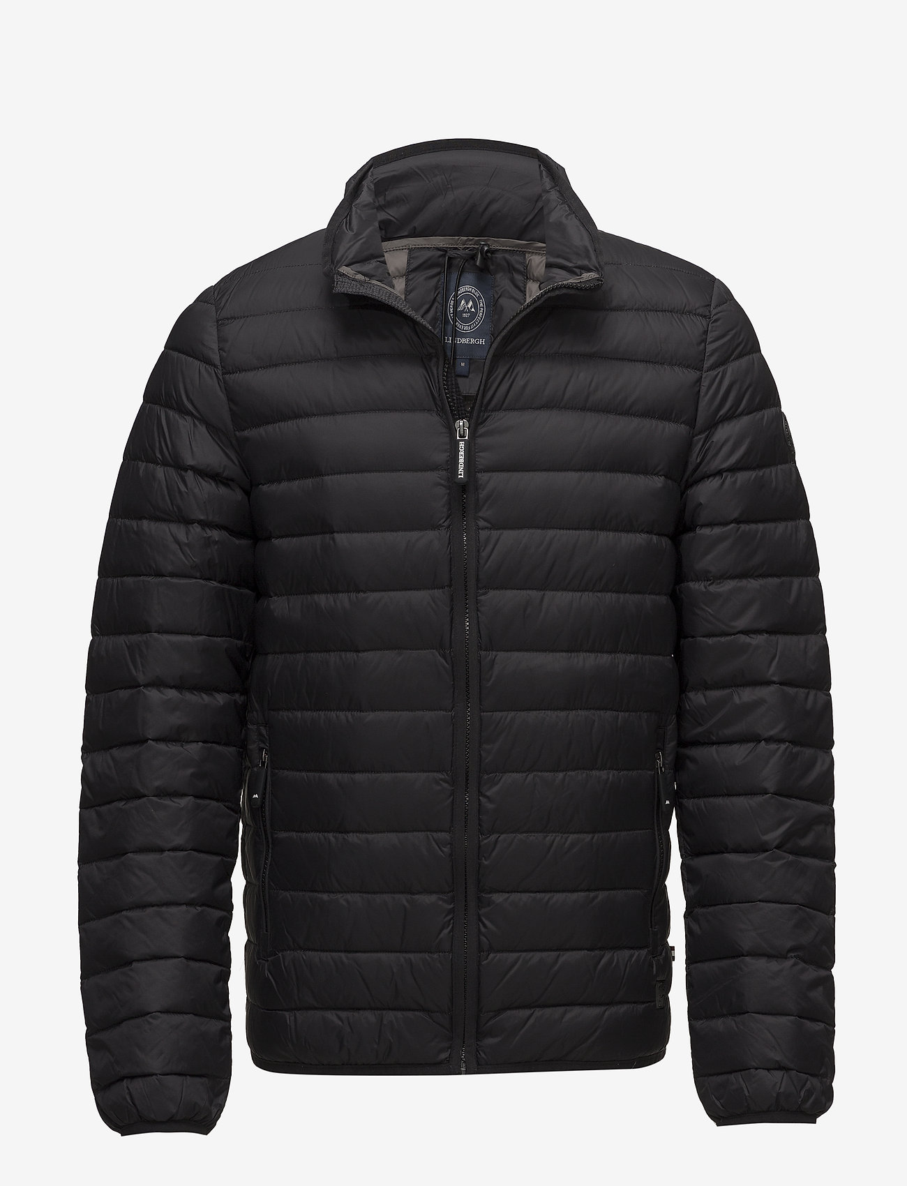Quilted down jacket - BLACK