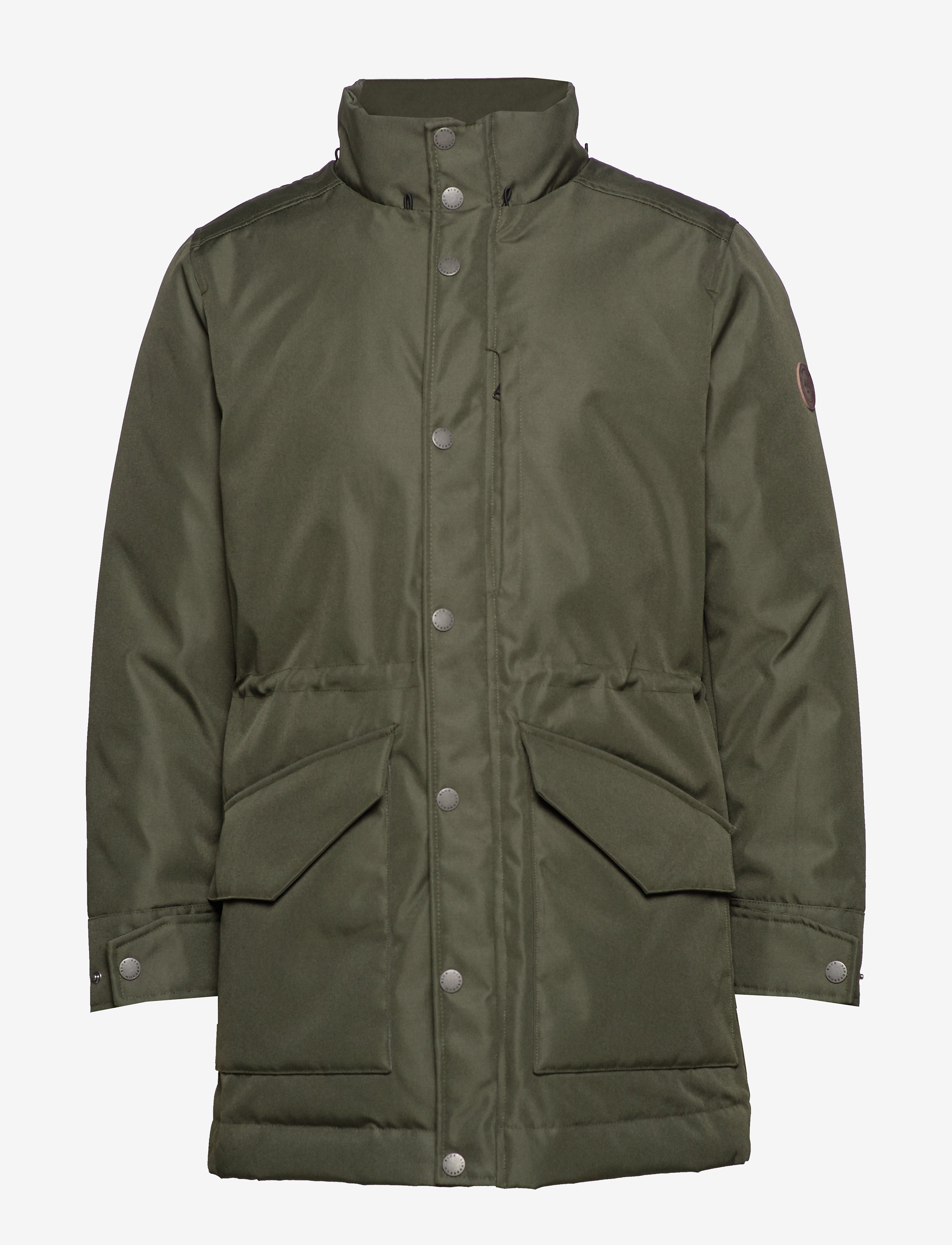 Lindbergh - Parka w detachable double hood - dk army - 4