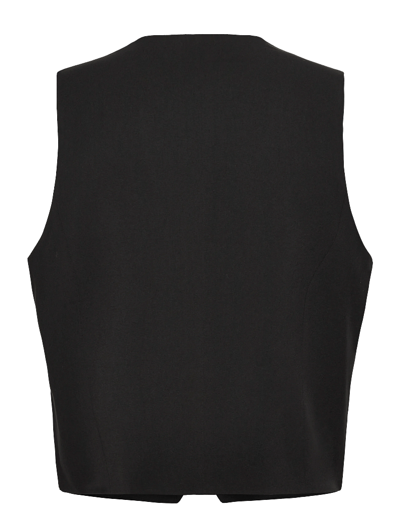 Lindbergh - Superflex relaxed waistcoat - westen - black - 1