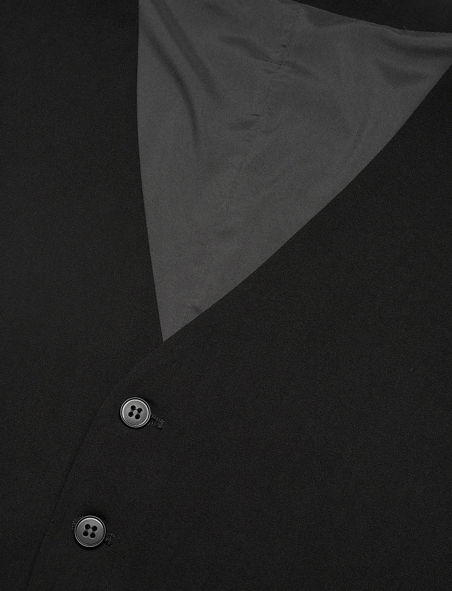 Lindbergh - Superflex relaxed waistcoat - westen - black - 5