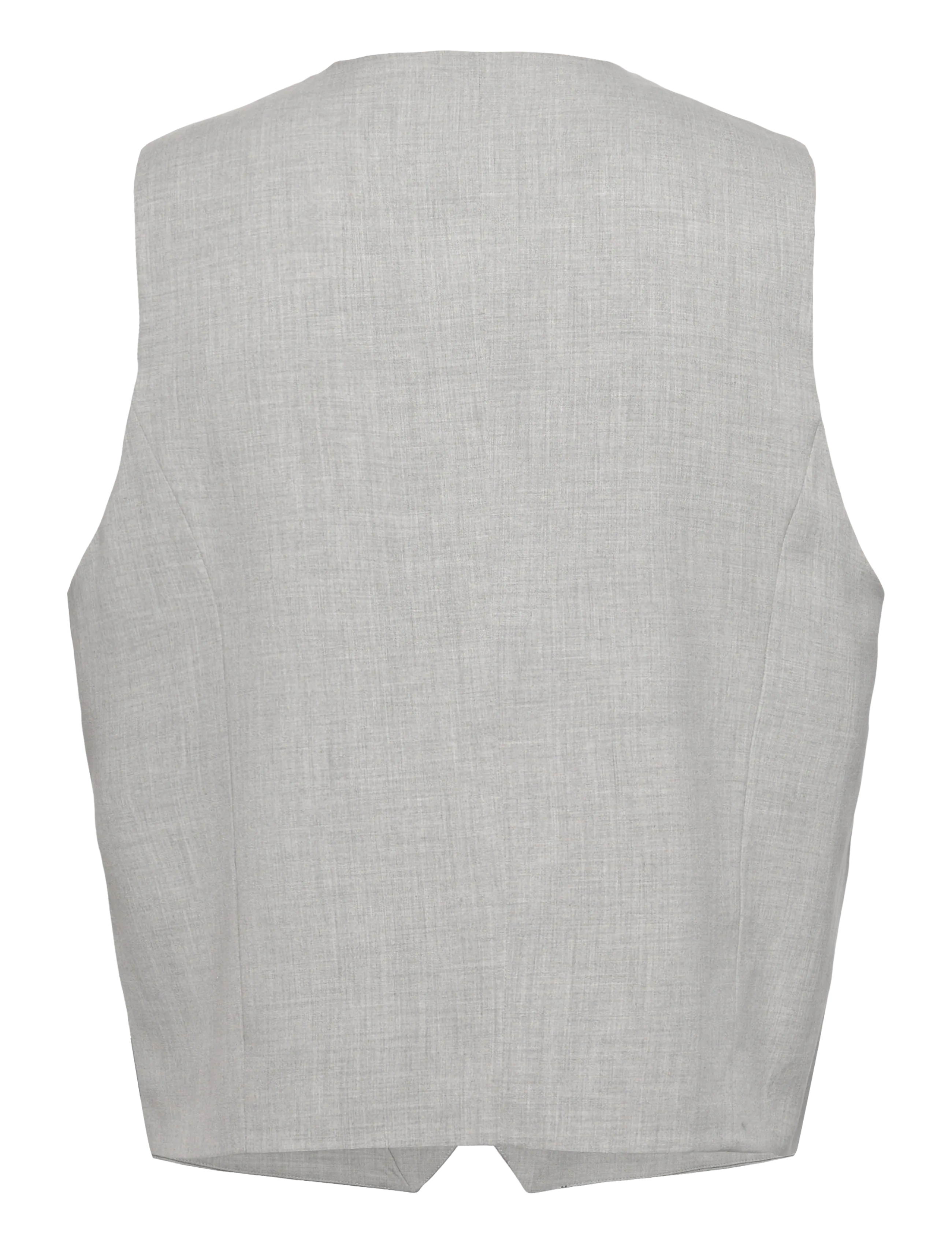 Lindbergh - Superflex relaxed waistcoat - westen - lt grey mix - 1