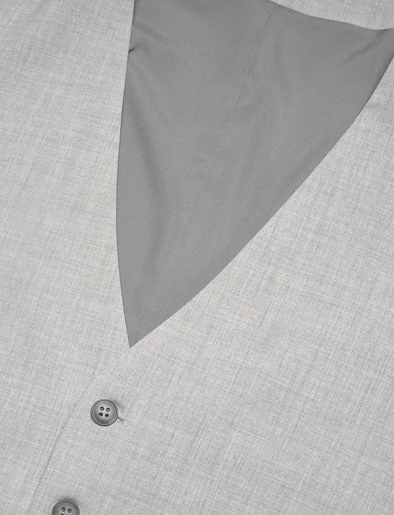 Lindbergh - Superflex relaxed waistcoat - westen - lt grey mix - 2