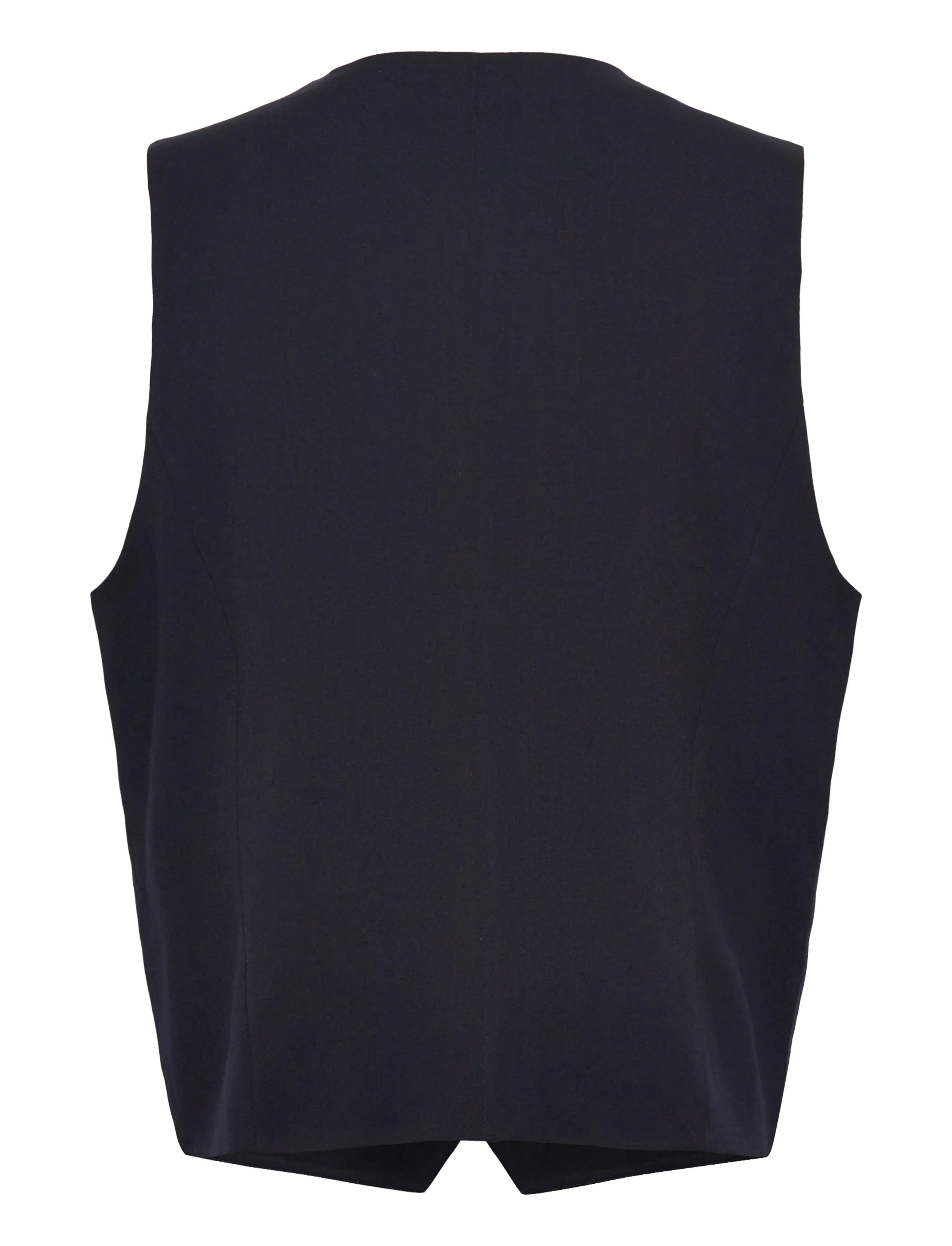 Lindbergh - Superflex relaxed waistcoat - waistcoats - navy - 1