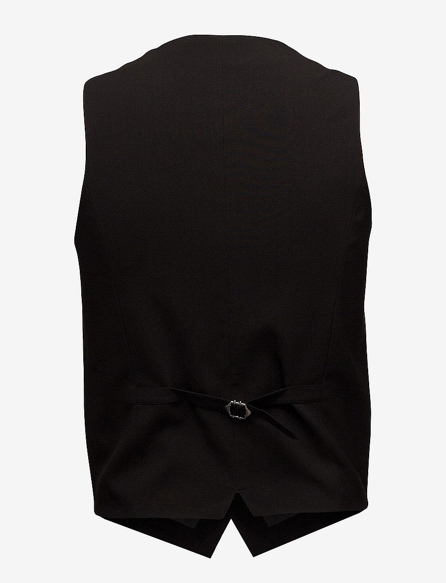 Lindbergh - Mens waistcoat for suit - liivit - black - 2
