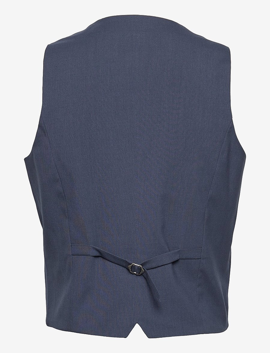 Lindbergh - Mens waistcoat for suit - västar - blue mel - 2