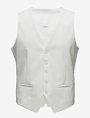 Mens waistcoat for suit - WHITE
