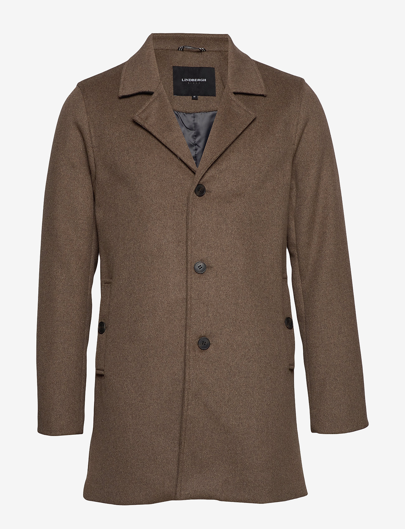 Lindbergh - Melange wool coat - camel - 0