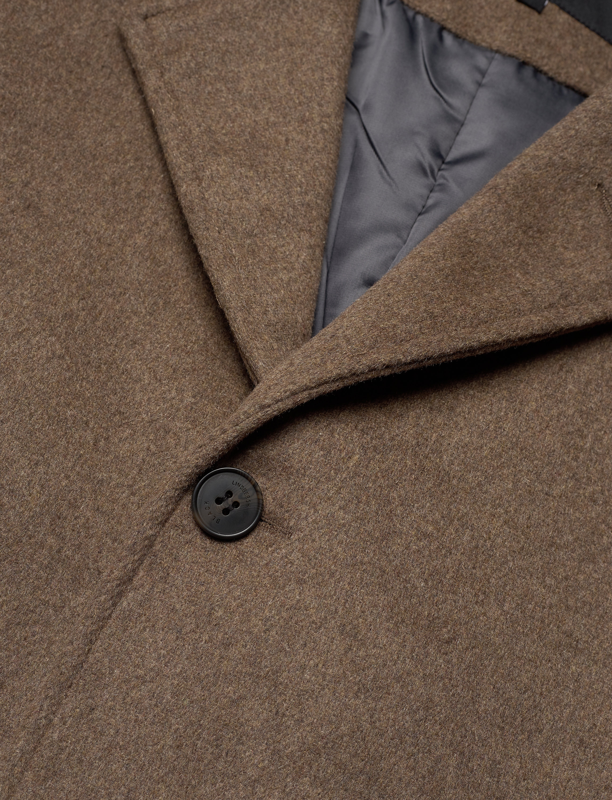 Lindbergh - Melange wool coat - camel - 3