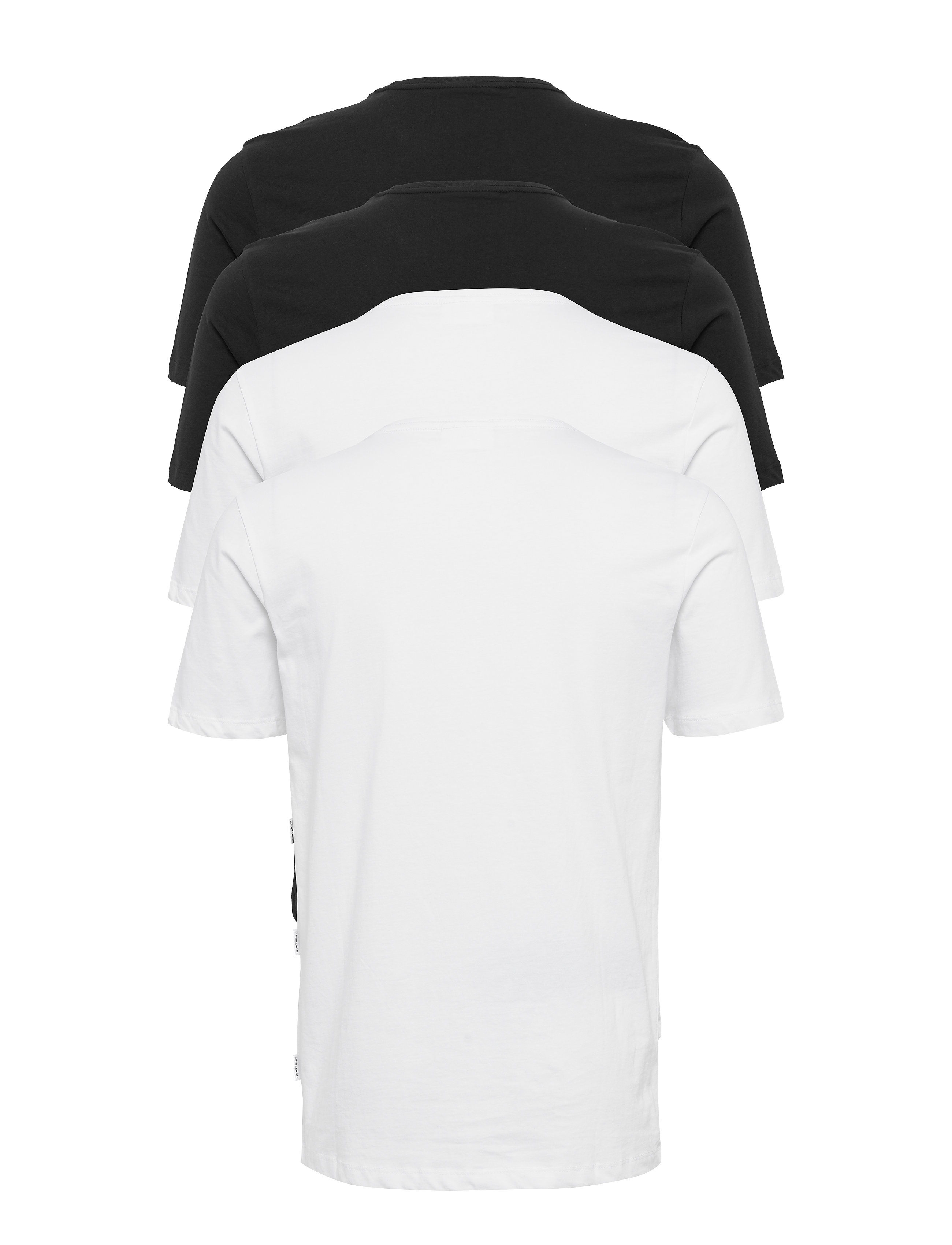 Lindbergh - 4PK basic tee S/S - multipack t-shirts - bl-wh - 1