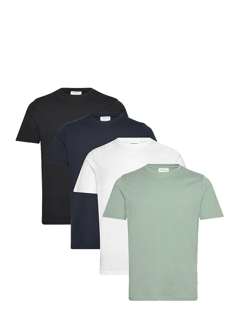 Lindbergh - 4PK basic tee S/S - t-särkide multipakk - multi 126 - 0