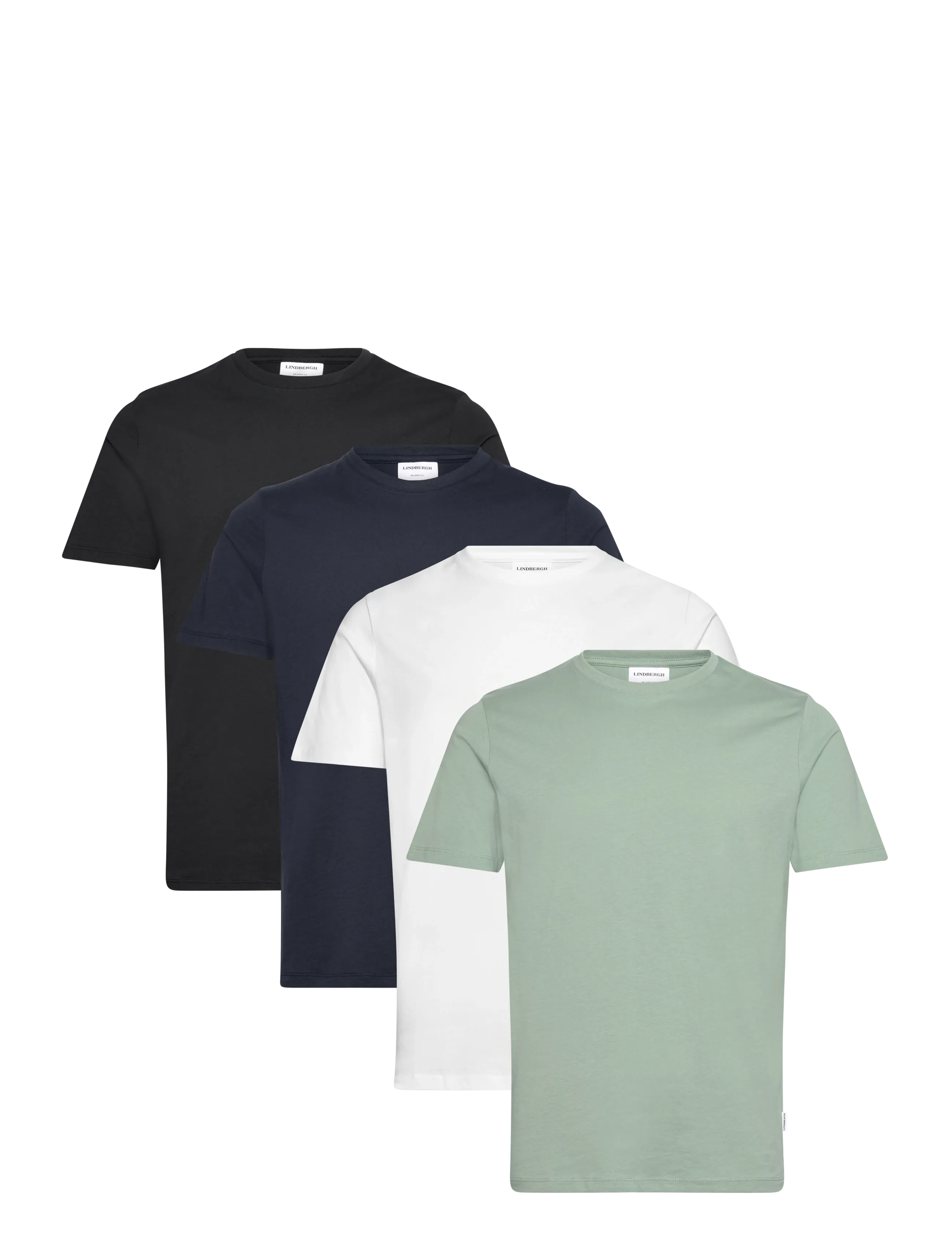 Lindbergh - 4PK basic tee S/S - t-shirts im multipack - multi 126 - 0
