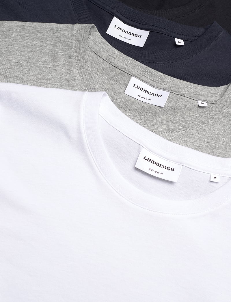 Lindbergh - 4PK basic tee S/S - multipack t-shirts - multi 423 - 1