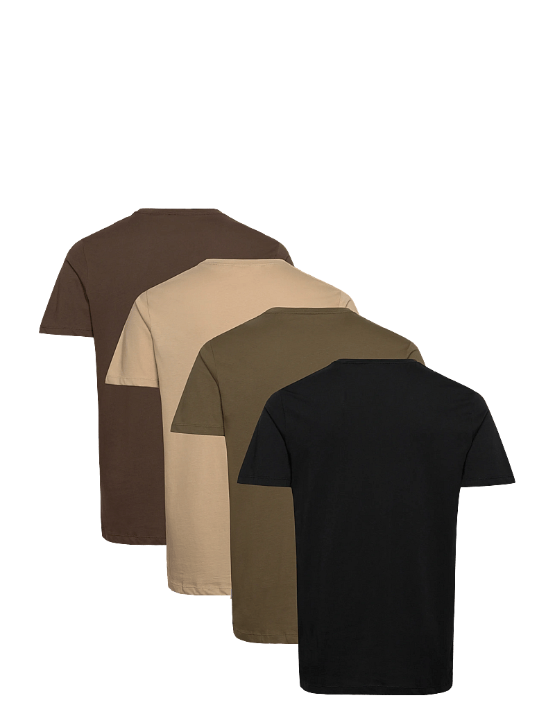 Lindbergh - 4PK basic tee S/S - multipack t-shirts - multi 425 - 1