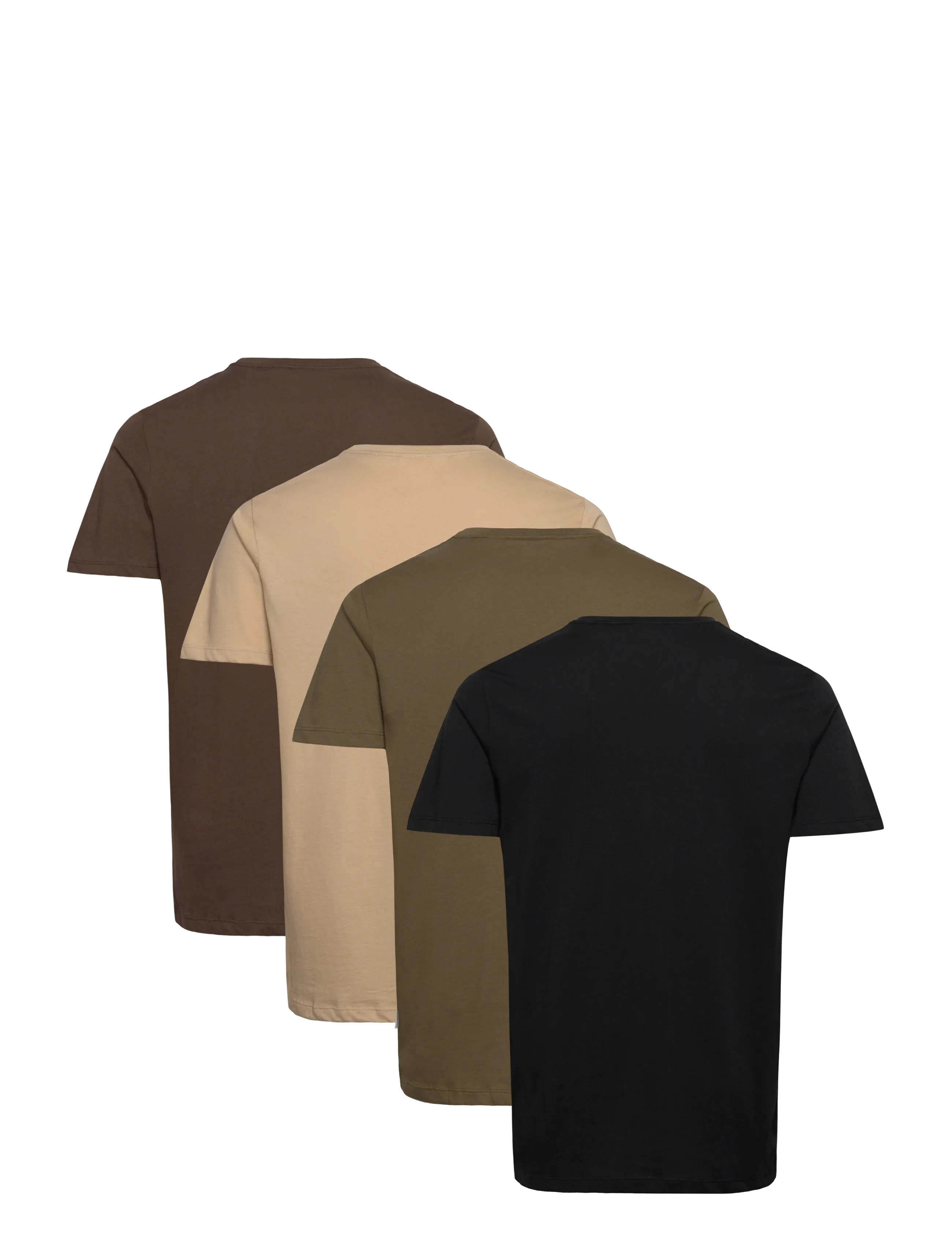 Lindbergh - 4-pack basic tee S/S - kortærmede t-shirts - multi 425 - 1