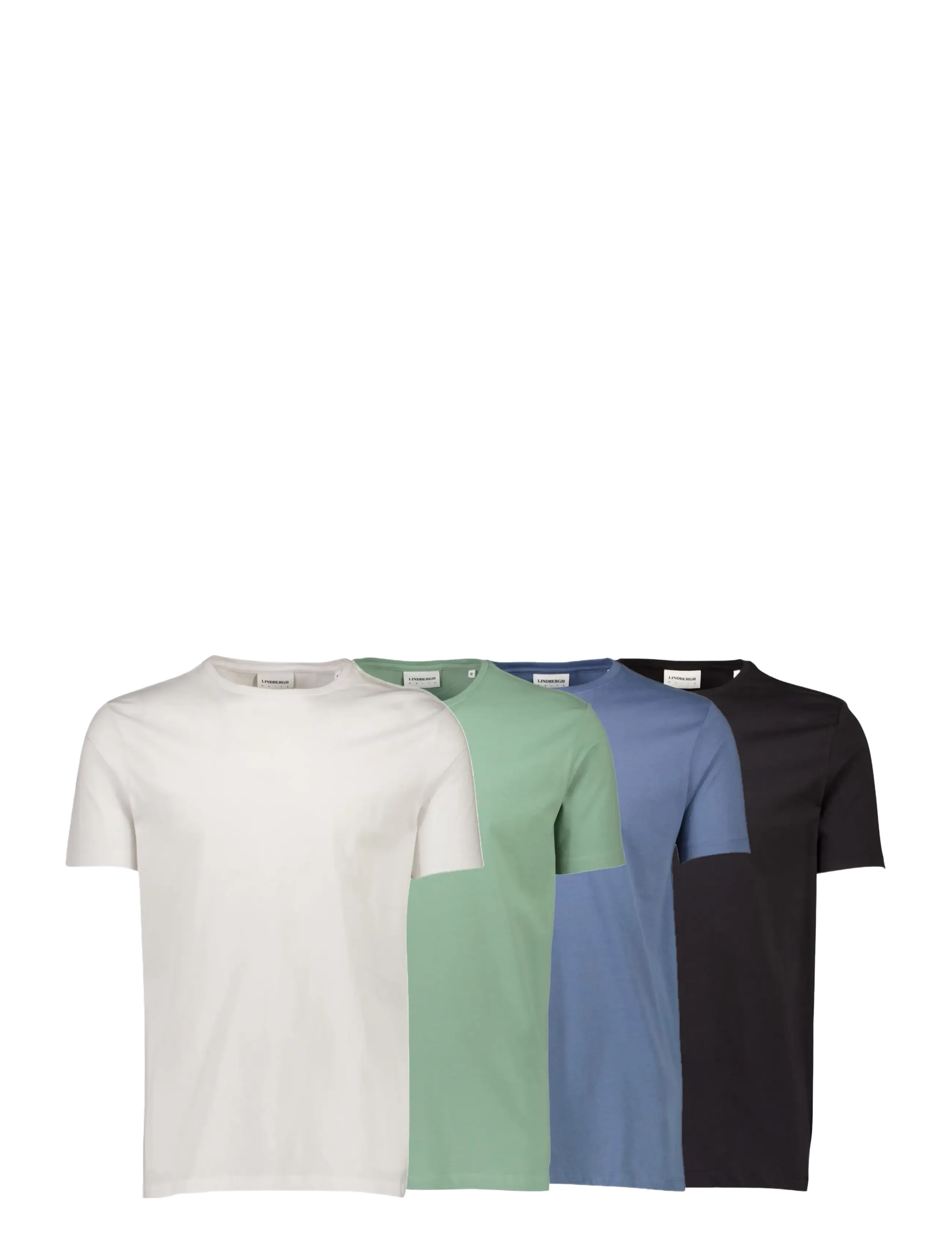 Lindbergh 4PK basic tee S/S - Lindbergh - MULTI 426 / multi