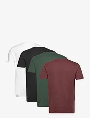 Lindbergh - 4PK basic tee S/S - perus t-paidat - multi 9 - 1