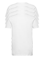 Lindbergh - 4PK basic tee S/S - basic t-shirts - white - 4