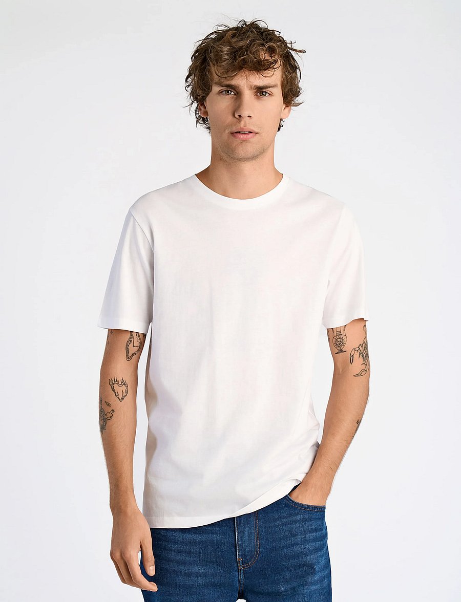 Lindbergh - 4PK basic tee S/S - t-shirts im multipack - white - 0