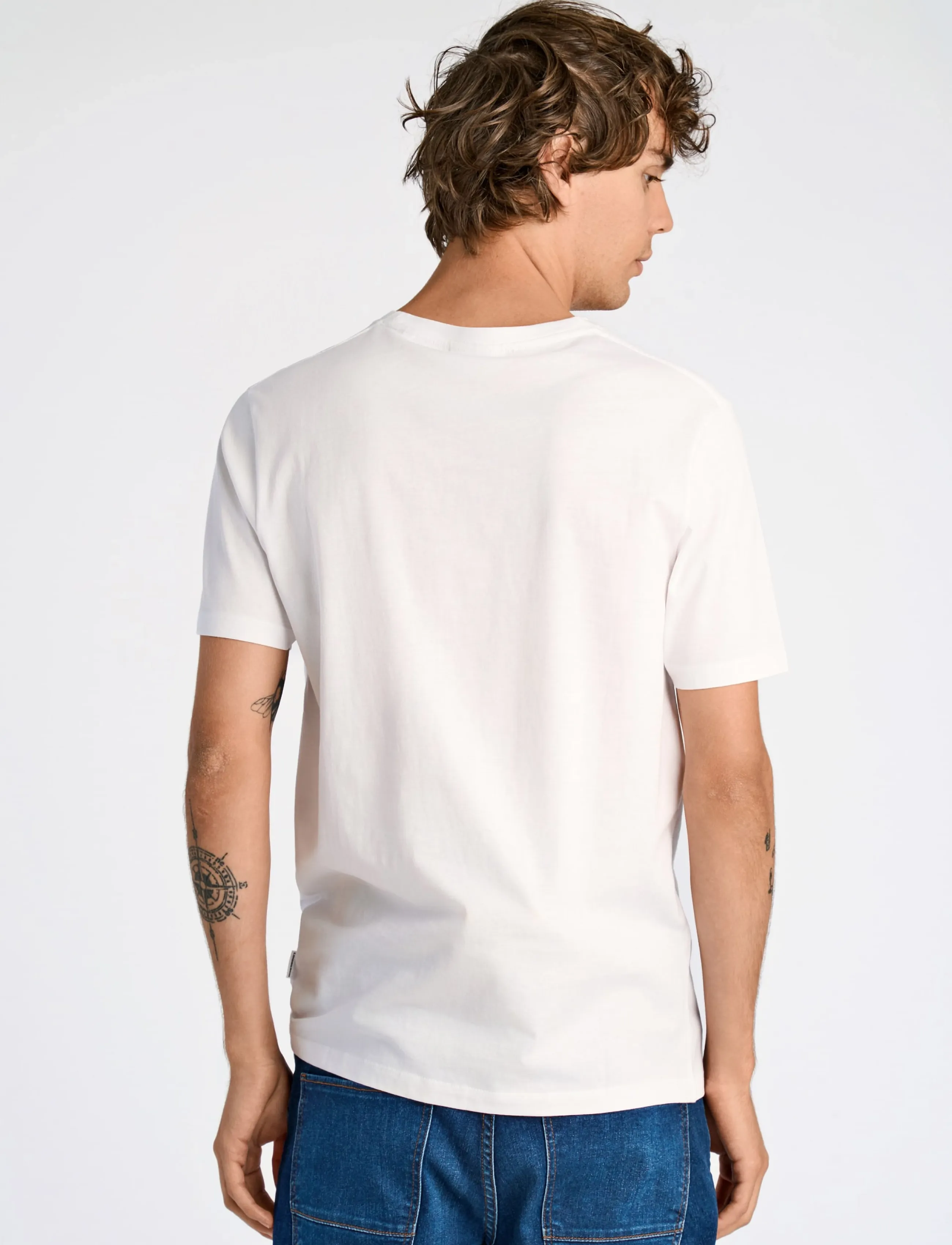 Lindbergh - 4PK basic tee S/S - multipack t-shirts - white - 5