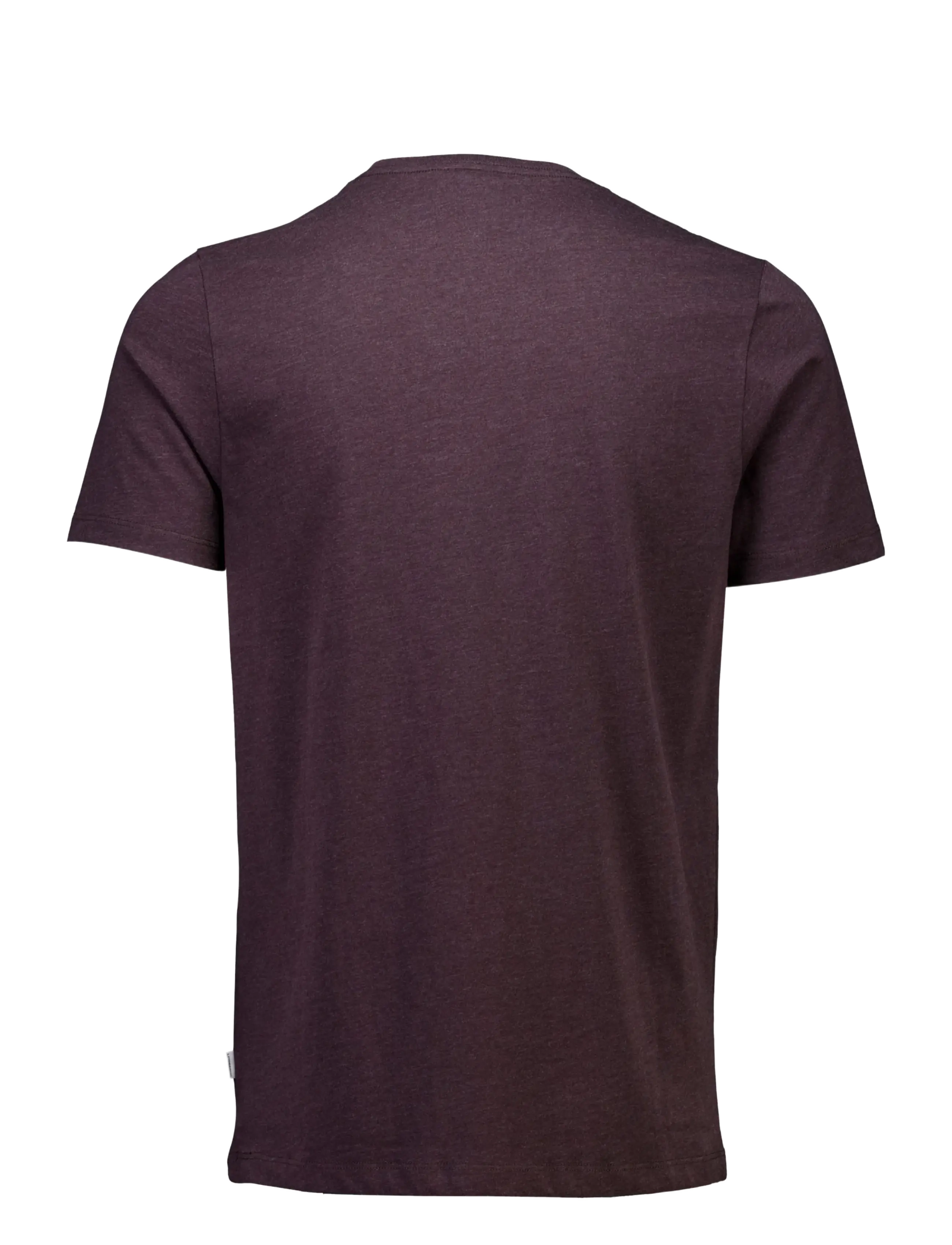 Lindbergh - Basic tee S/S - lühikeste varrukatega t-särgid - deep burgundy mel - 2