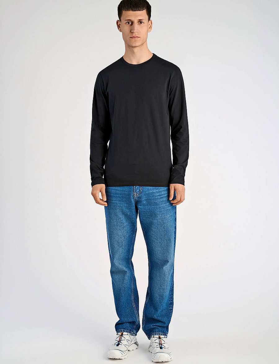 Lindbergh - 3-pack basic tee L/S - langärmelige t-shirts - bl-wh-ar - 0