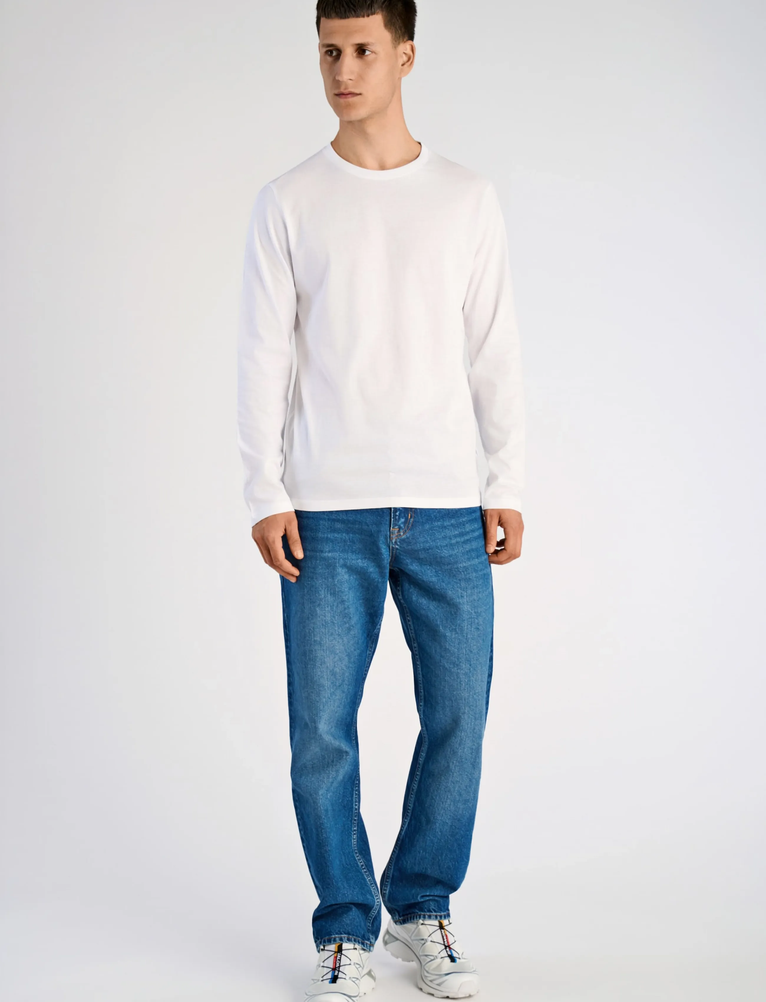 Lindbergh 3-Pack Basic Tee L/S, L, T-shirts, Mehrfarbig/gemustert - Long-sleeved, Männerswear